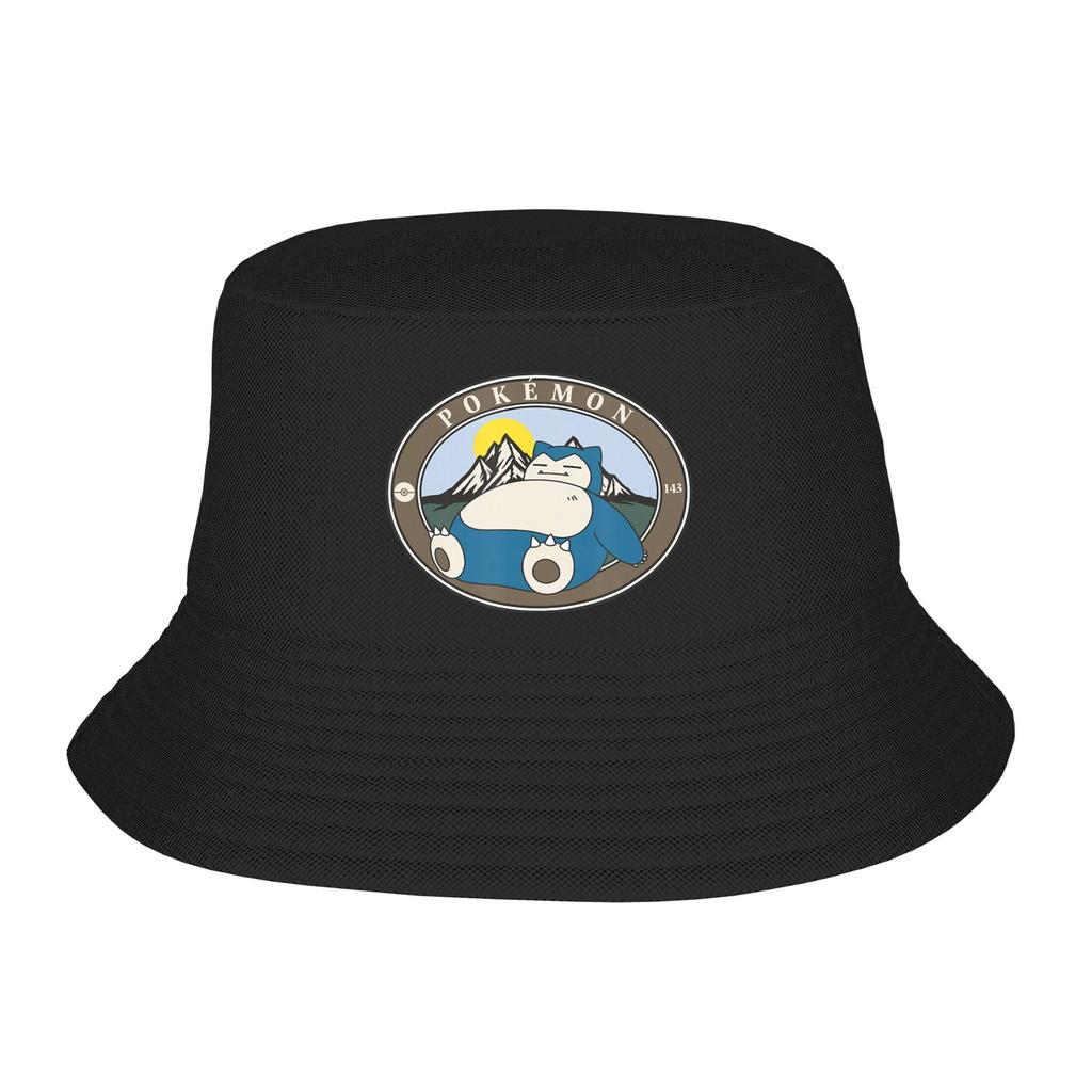 Stylish Cute Psychic Creature Eating RaUnisex Pokemon Bucket Hat Girl Lightweight Camping Fishing FisherUnisex Cap Bob Hats