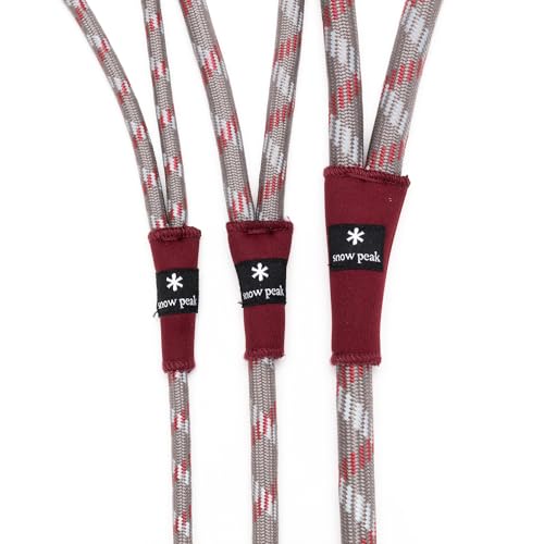 Vodítko pro psa Snow Peak SP, Malé, 130 cm dlouhé x 8 mm v průměru, PT-080R, pro kempování a outdoor
