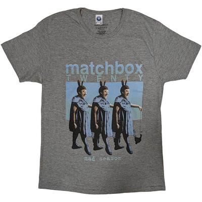 Matchbox Twenty Mad Season T-shirt Grijs Nieuw Unisex T-shirt