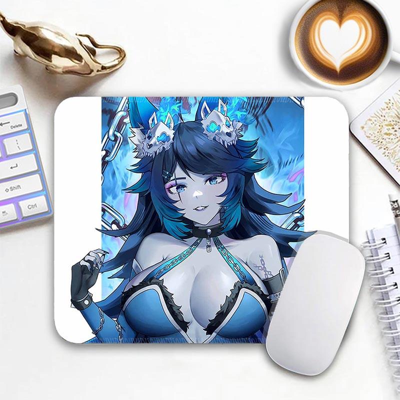 

Кружки Waifu Сезон 6 Стандартная Коврик для мыши Сшитый по краю Маленький Злоба Аниме Коврик для мыши Дорожный Коврик для мыши Нескользящий Офисные Коврики для мыши 26x21cm