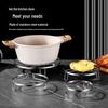 Thickened Stainless Steel Elevated Steaming Rack & Heat Insulation Mat
