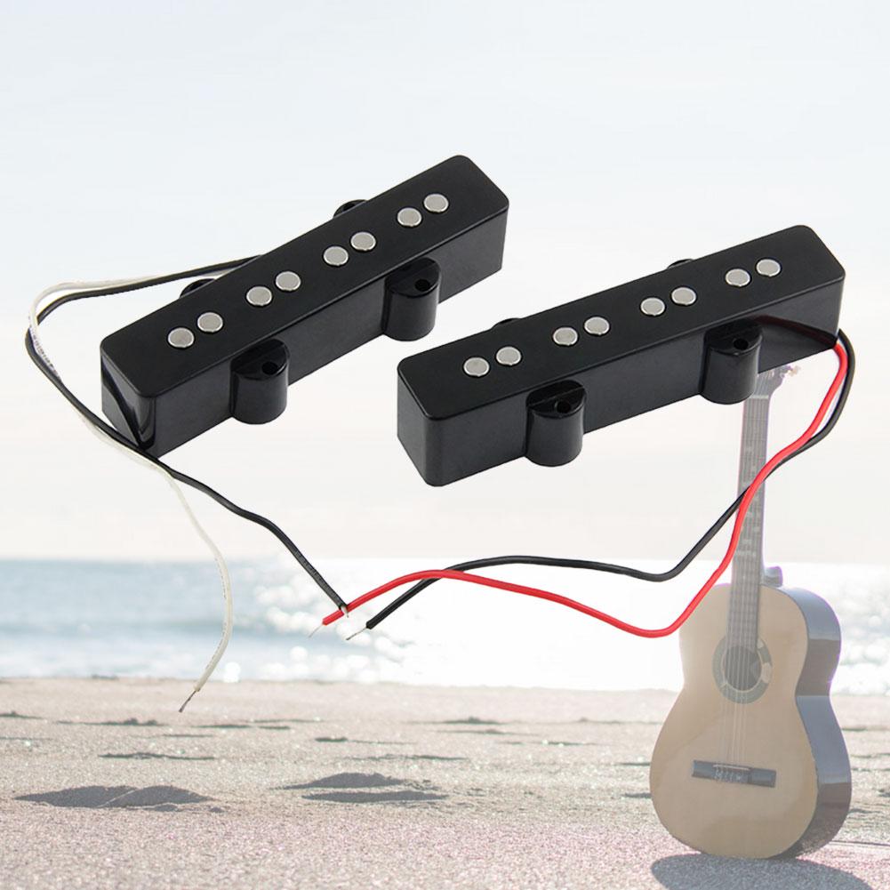 2Pcs J Bass Pickups Humbucker Pickups 4 String Magnetic Bass Pickups J Bass Replacement Musical Instrument Accessories China Mainland
