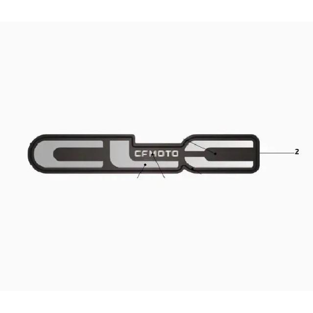 700CLX CF700CL-X fuel tank sticker 700cc motorcycle for 250 CLC cfmoto cf moto 3D sticker lable