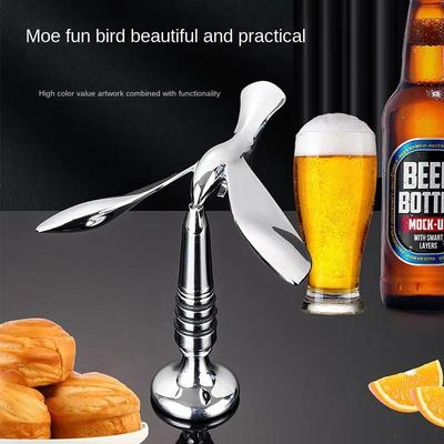 Otvírák na lahve Balance Bird, kreativní sklenice, závěsný kovový startér na víno, multifunkční otvírák na pivo ze slitiny zinku Balance Eagle