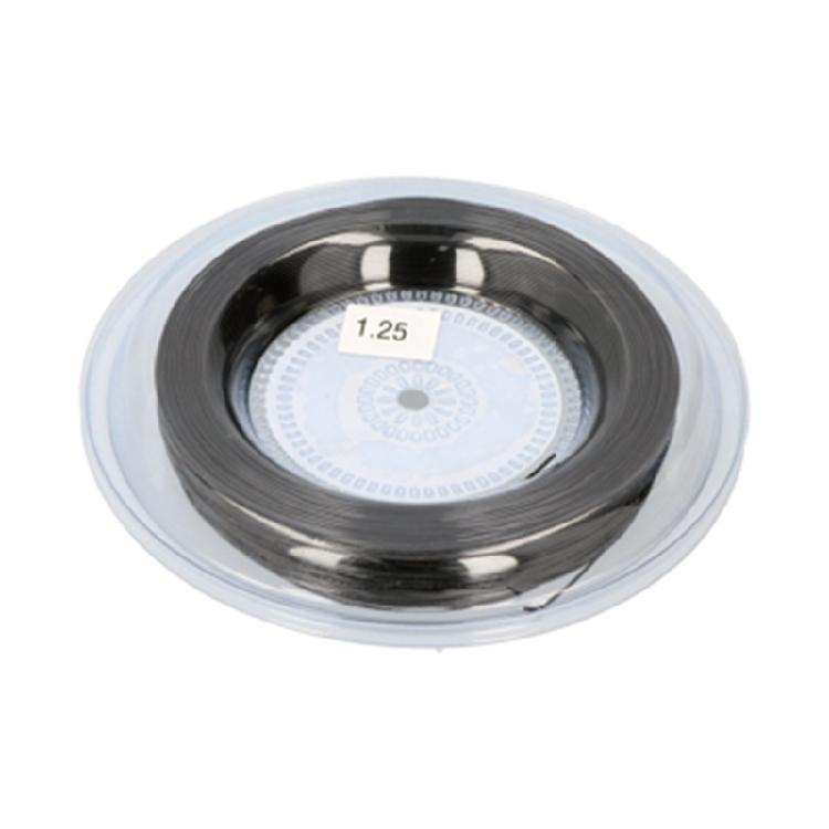 1.25/1.3mm Sports Racket Racquet String Tennis Racquet String Replacement Practice Primary Hard Wire Easy to Use