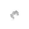 Scudo Cuore White Stone Ring (B Type)