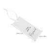 24Sets Hanging Reserved Signs White Ribbon Textured Paper This Row Is Reserved Elegant Chair Decor for Wedding Reception Church