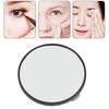Vergrößerungs-Saugnapf-Make-up-Spiegel, mehrfache Vergrößerung, hochauflösende Doppel-Saugnäpfe, runder Make-up-Spiegel für Reisen