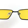 Mens Vintage Luxury Designer Sunglasses Yellow Lenses Night Vision Ultra Clear Fishing Mirror Driver Sun Eyeglasses