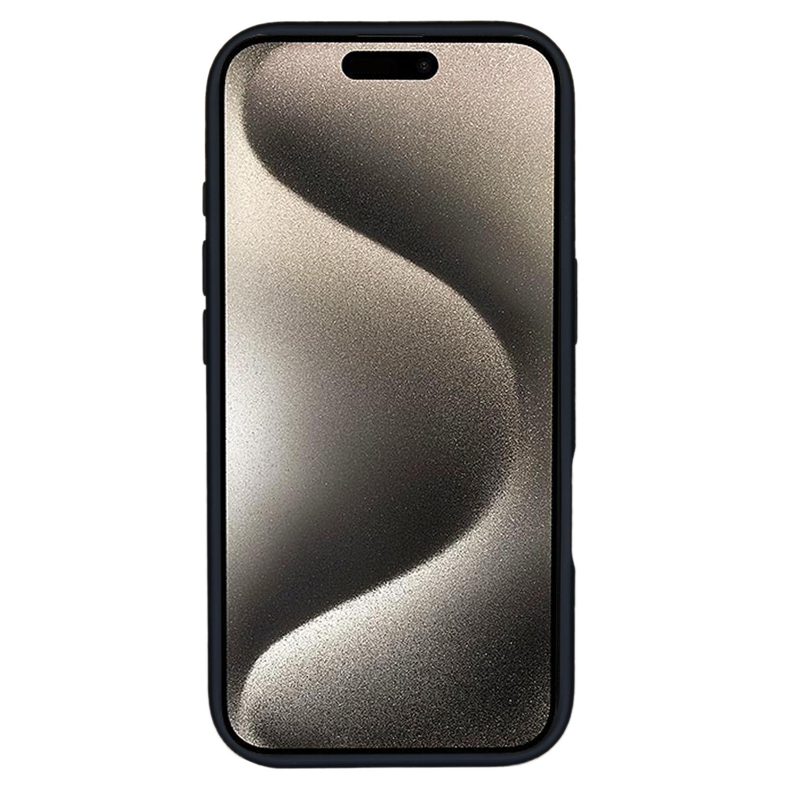 

For iPhone 16 Pro Case Carbon Fiber Texture TPU+PC Phone Cover with Rotatable Magnetic Kickstand A
