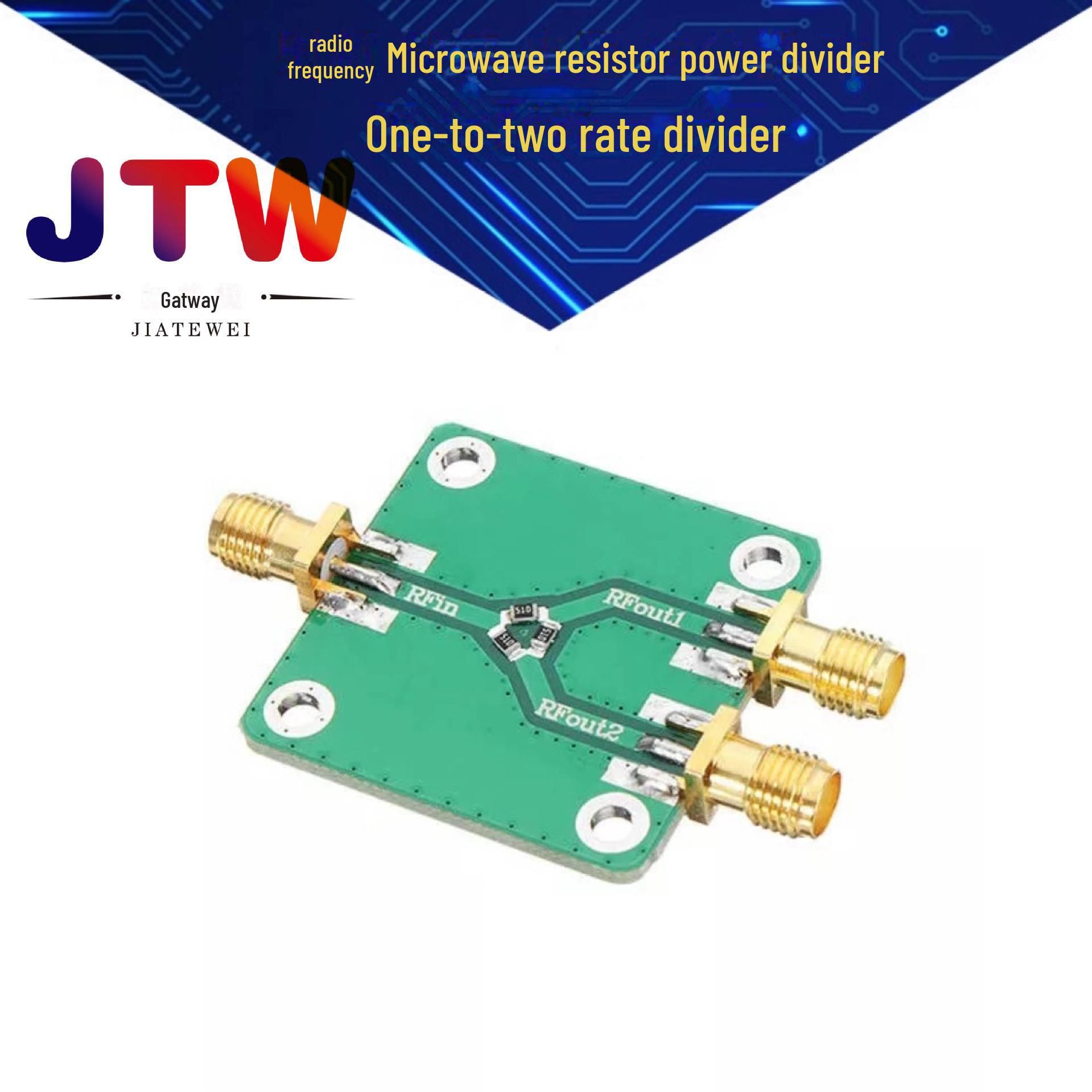 

Дільник потужності мікрохвильового резистора - розділяє потужність на два потоки SEG; JTW; Allocator; 5; 27; 12; 5; 0.5