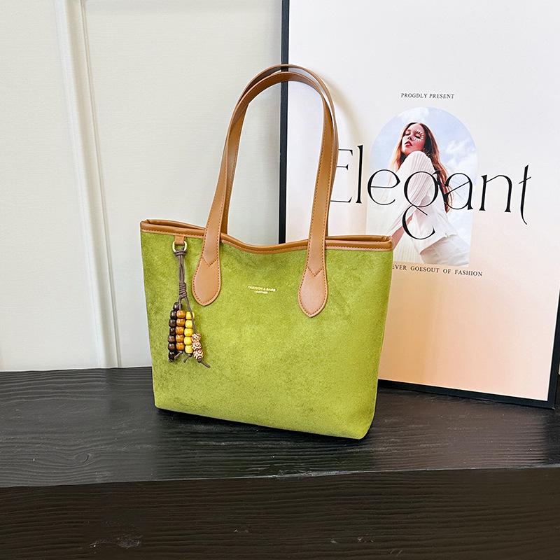 2025 Women's Versatile Retro Tote: Large-Capacity Underarm, Shoulder & Crossbody Bag