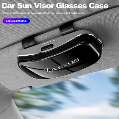 Car Emblem Sun Visor Glasses Case Sunglasses Storage Gift Box For RX300 IS200 IS250 ES350 Ct200h UX250h NX300h RX350 UX LS