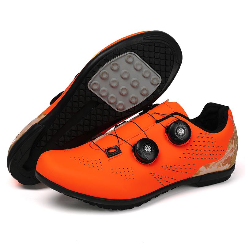 Professioanal Men Road Cycling Sneakers Bike Shoes SPD MTB Sole Flat Racing Speed Trail Mountain Bicycle Footwear Pedal Sports