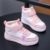 Tênis Infantil Sapatos de Menino Skate Crianças Sapatos Casuais Outono Esportes Tênis Cano Alto Meninas Cano Alto Caminhada ao Ar Livre