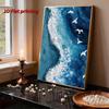 DIY Pearl Painting Set Seagull Pattern Home Decoration Handmade Sticky Diamond Creative Canvas Pearl Art Painting Crafts Perfect Gift