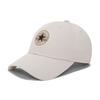 Converse Berretto da Baseball 'Beige' con Toppa 'Chuck' Unisex 10023023-A02