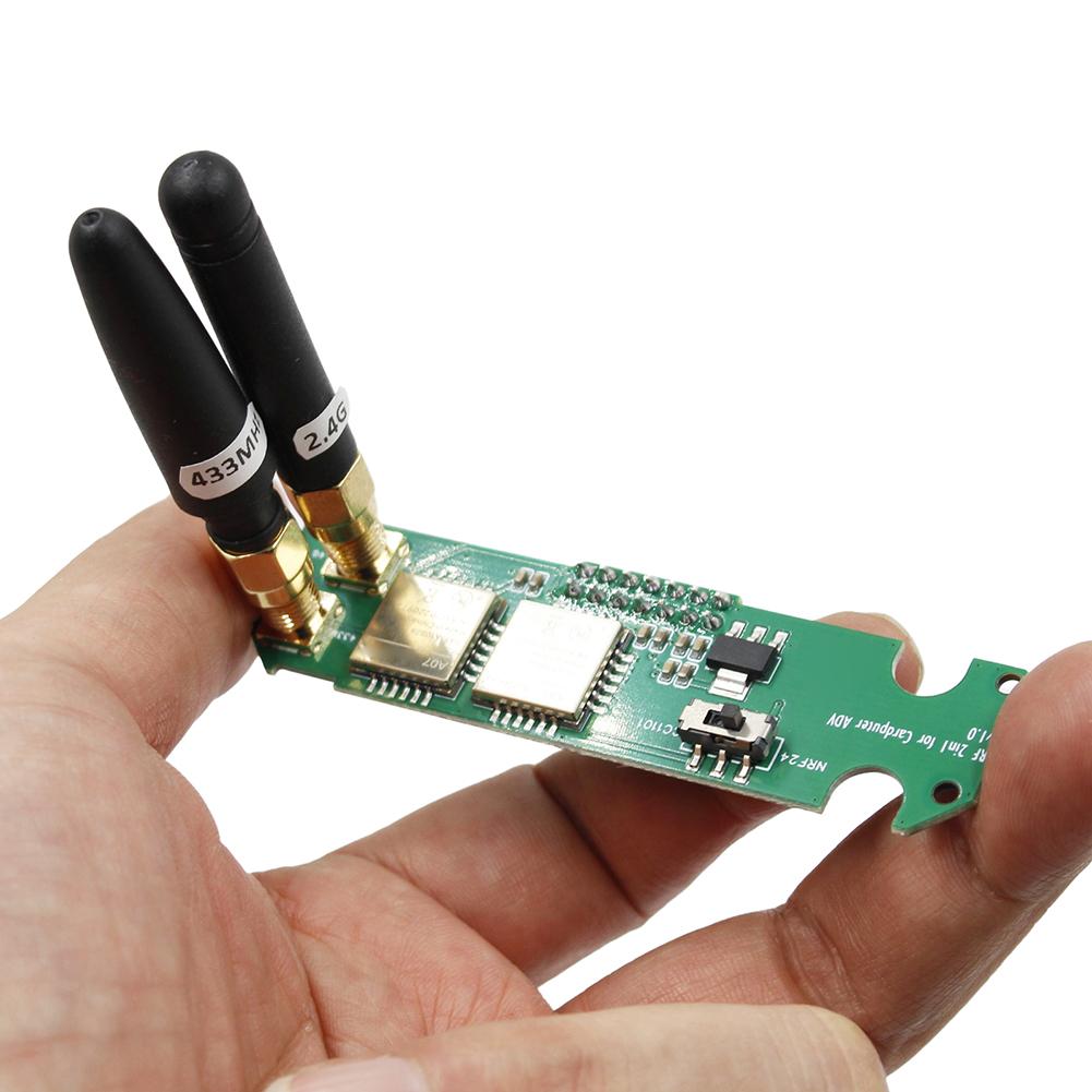 for M5Stack Cardputer RF Module 2in1 CC1101 and NRF24 Compatible with For Bruce Firmware for Sub GHz and 24G Signal Transmission
