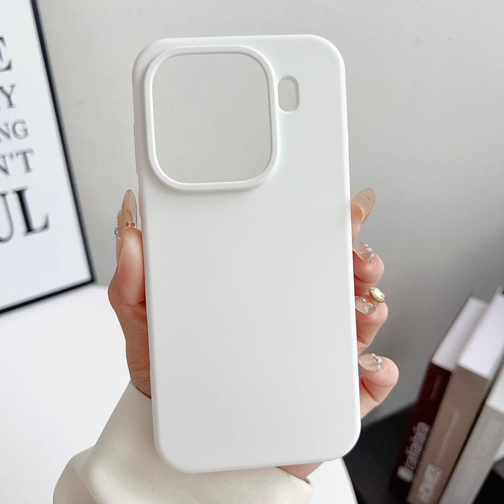 Flüssigsilikon Weiche Hülle Für Oppo Find X9 und Find X9 Pro Babyhaut-Touch Anti-Fingerabdruck Stoßfeste Hülle Abdeckung