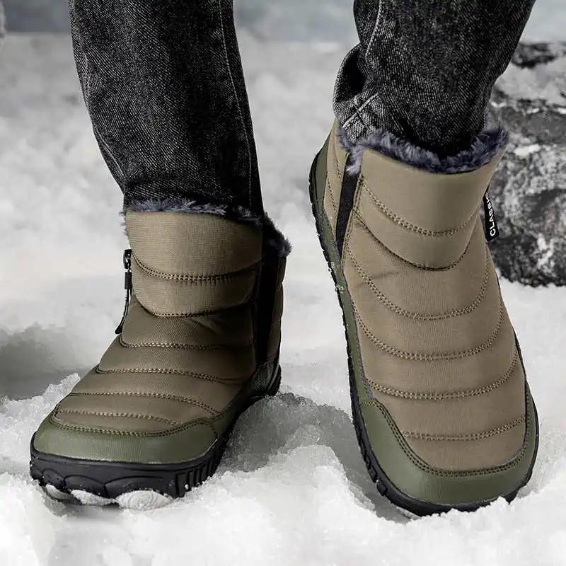 Warming Snowshoe Hiking Shoes Pink Shoes Man Boa Hiking Boots Sneakers Sports Traning Tenise Sneskers Lux Snekers Vintage