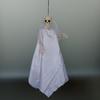 Halloween Ghost Decoration with Lanyard Easy To Hang Realistic Spooky Ghost Bride Ornament Haunted House Prop
