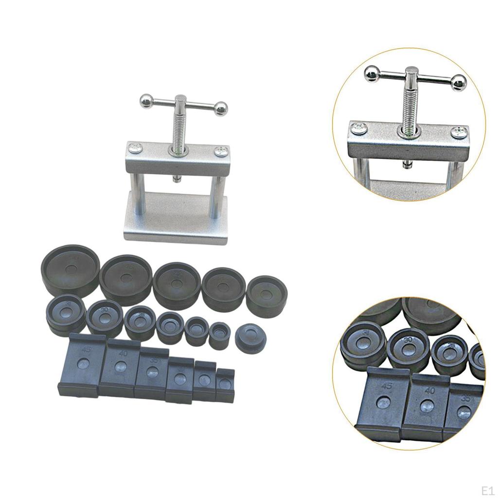 Uhrengehäuse Schließer Presswerkzeug Set Professionelles Uhren Reparaturset Lünette Uhrmacher