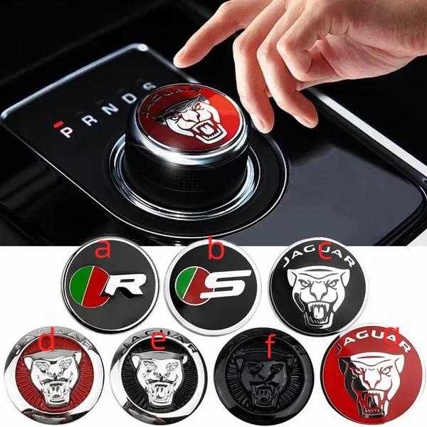 

Car Gear Shift Knob Panel Button Cover Trim Decorative Sticker Decal For XF XFL XE XJL XJ F-PACE X761 X760 X260
