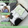 Ear Piercing Pillow for Side Sleepers Superfine Fiber Cotton O Type Hollow Design Strong Support Portable Ear Guard Pillow