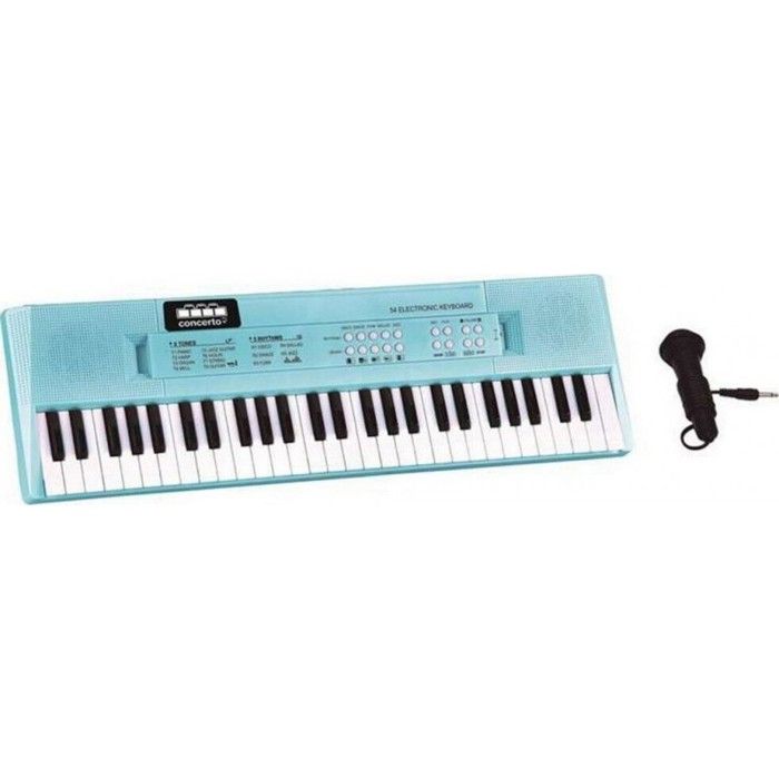Jouet éducatif - NC - Piano Éducatif - Microphone - Bleu - Pour enfants