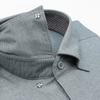 Renoma Slim Fit Cotton Polyester Blend Wrinkle Resistant Snap Collar Long Sleeve