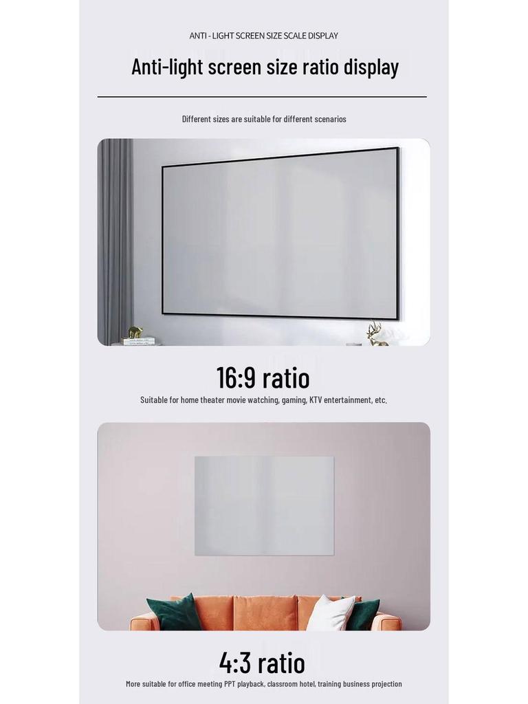 Tragbare Faltbare Outdoor-Projektorleinwand