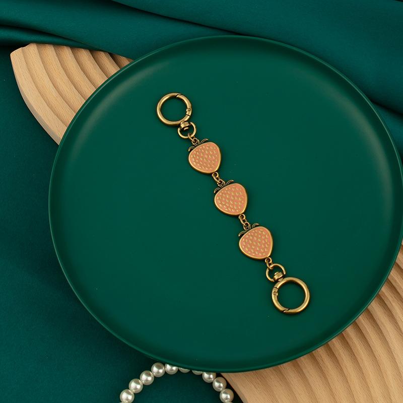 Bag Extension Chain Pearl Metal Accessories Love Buckle With One Shoulder Mahjong Armpit China-Chic Style