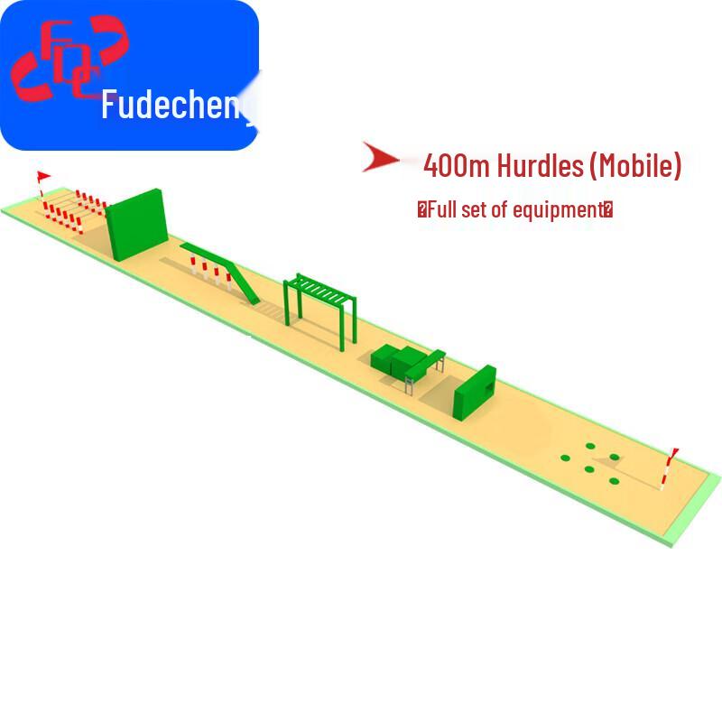 Fude City 400M Outdoor Obstacle Course Training Equipment