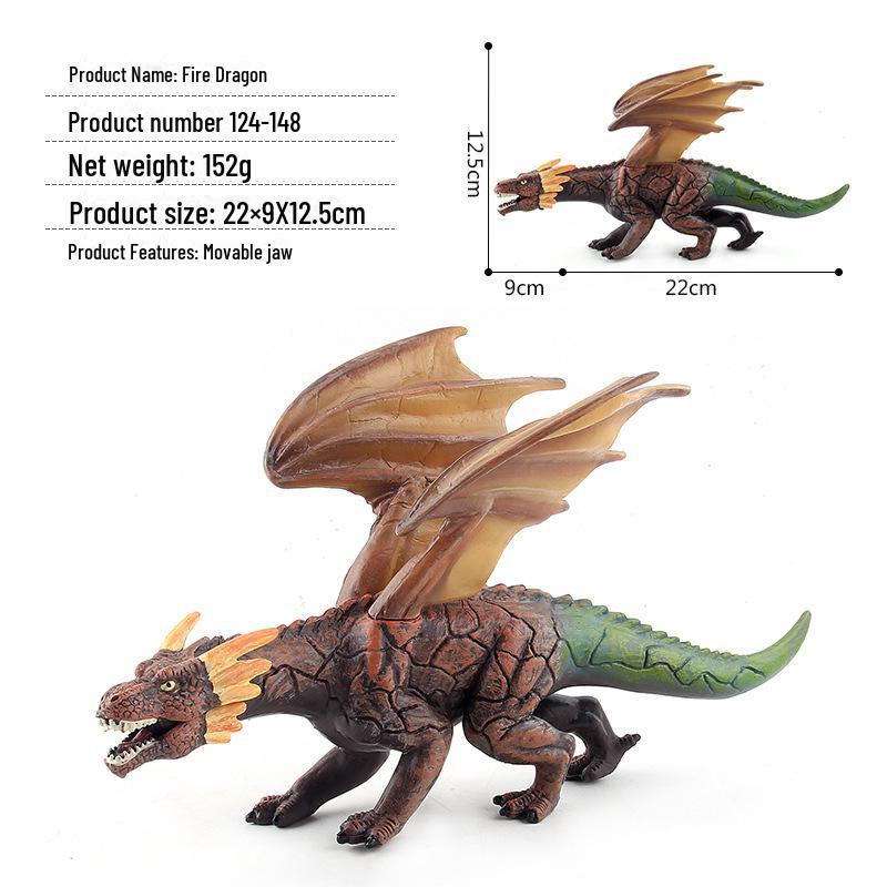 

Детский набор моделей динозавров Юрского периода: Пластиковые фигурки летающих драконов и диких животных