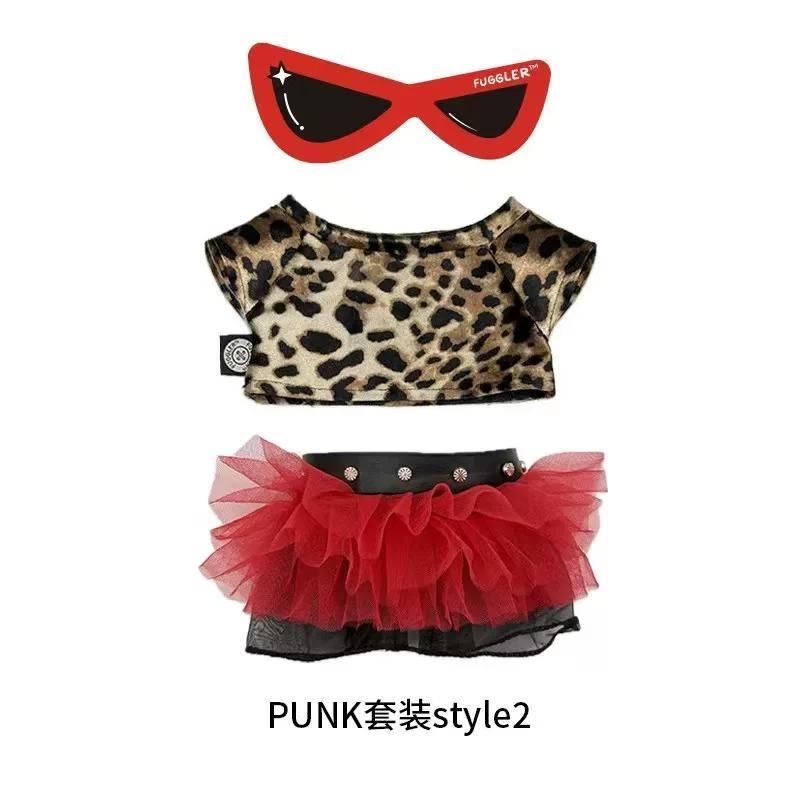 Teeth Monsters Series Doll Clothes Punk Ugly Kawaii Clothing Set For Doll Dress Up Ornaments Birthday Gift