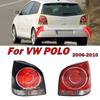 For Volkswagen VW POLO 2006 2007 2008 2009 2010 Rear Tail Light Lamp Housing Without Bulbs Warning Bumper Light Auto Accessories