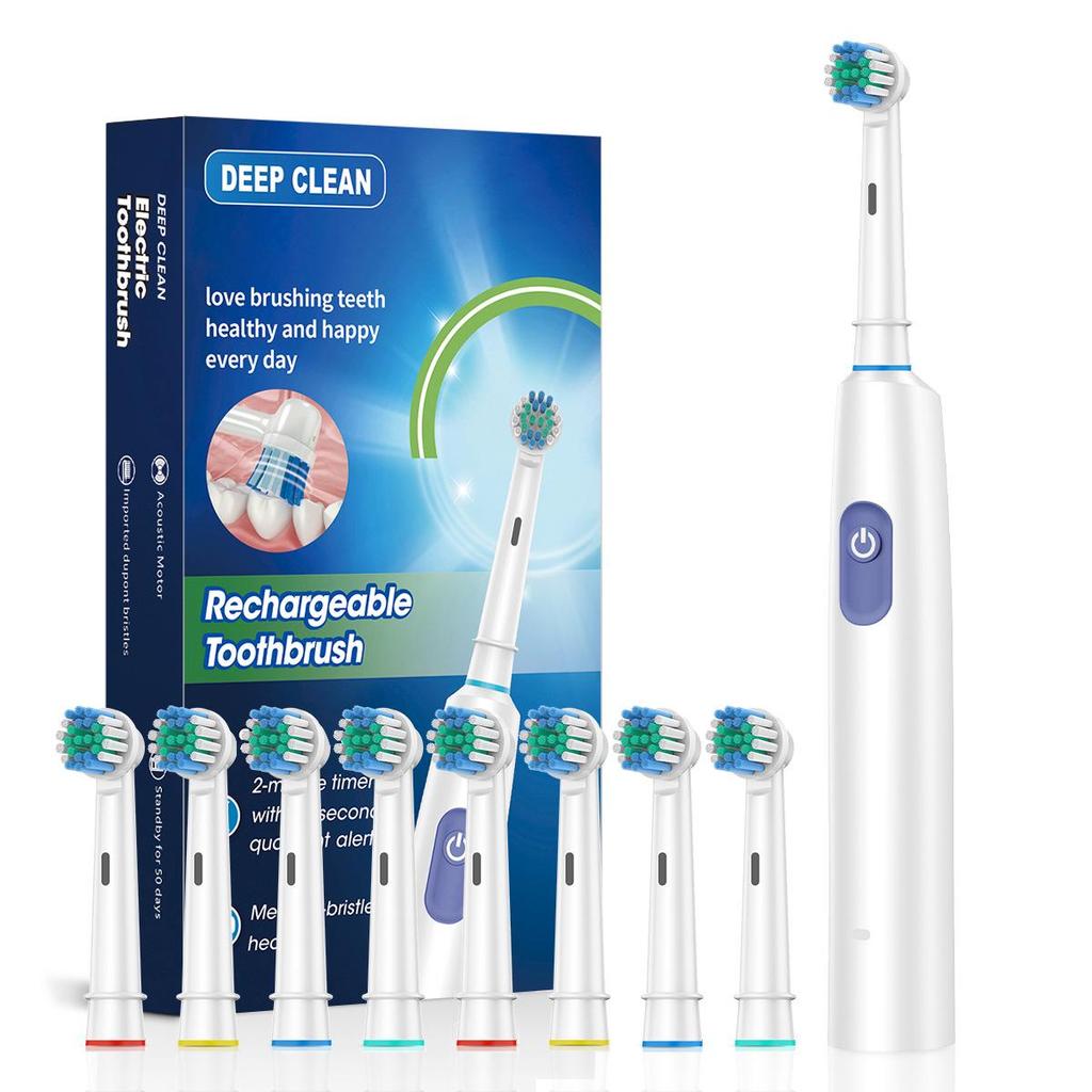 Intelligent Sonic Rotating Electric Toothbrush: Waterproof, Soft Bristle, Magnetic Levitation