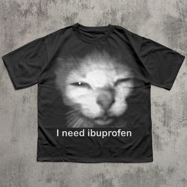 Vintage Funny cute Cat Meme Print Tee Shirt Womens and Unisexs Clothing Fashion Short Sleeve Casual Women T Shirt Top Clothing