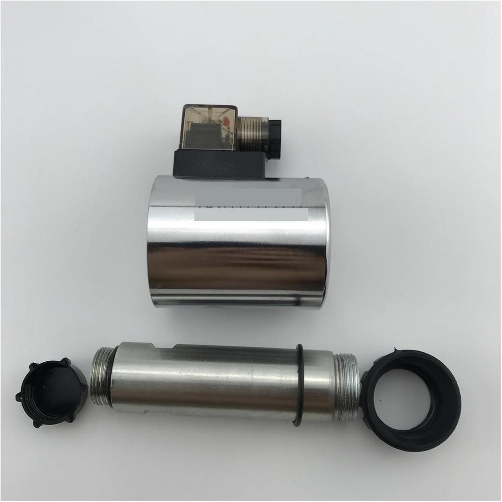 Solenoid Hydraulic Valve Coil Electromagnet Coil Inner Diameter 31mm Height 75mm DC24V AC220V(DC 24VCoil and Spool)