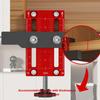 Cabinet Door Installation Positioner Aluminum Alloy Cabinet Door Mounting Jig Adjustable Cabinet Installation Tool for Woodworking