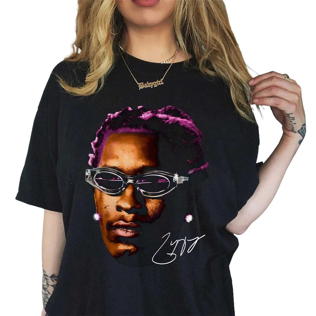 T-shirt Graphique Culture Rap Vintage, T-shirt Oversize Style Hip Hop Rétro