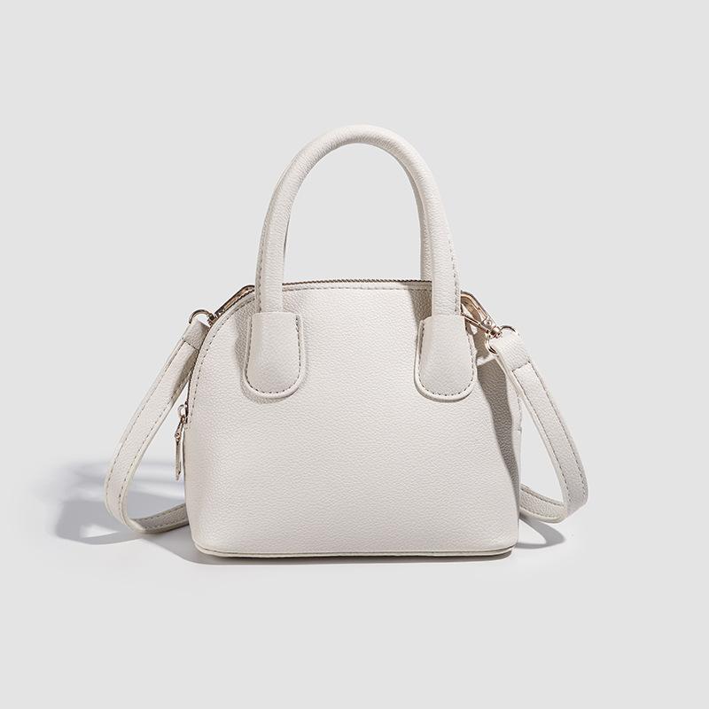 Portable Retro Bag Women's 2025 Spring and Summer New Trend Texture Solid Color Bag Popular Fashion Shoulder Bag Messenger Bag