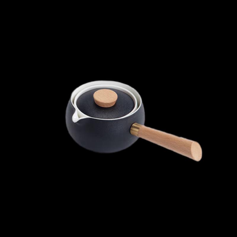 

Ceramic Kung Fu Teapot with Side Handle