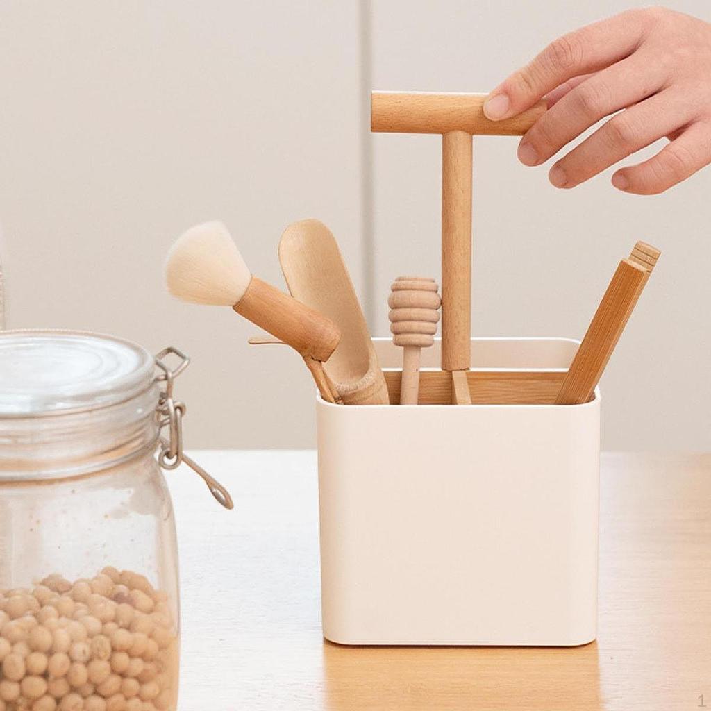 Chopstick Holder Organizer, Decorative Storage Box, Portable Space Saving Countertop Rack,