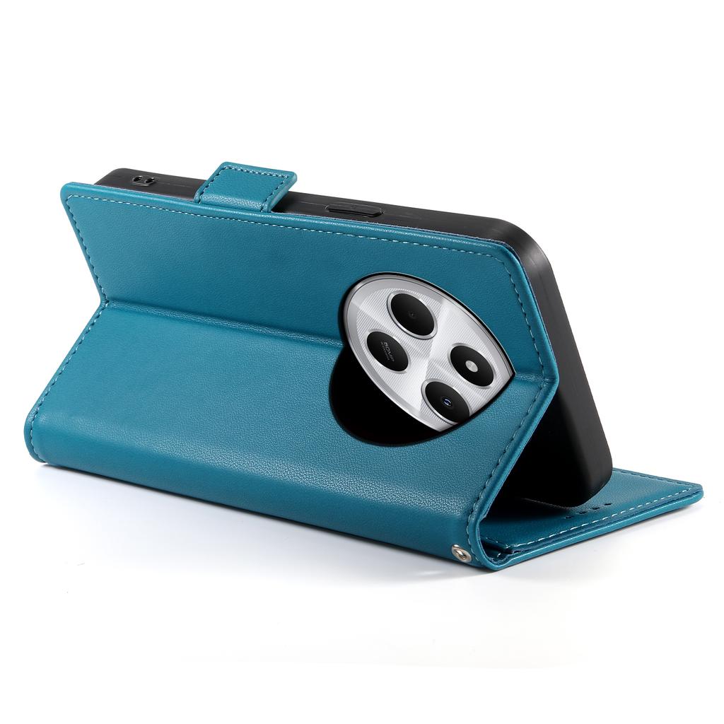 DF-010 Stand Case For Xiaomi Poco C75 4G/Redmi 14R 5G/14C 4G PU Leather Wallet Phone Cover