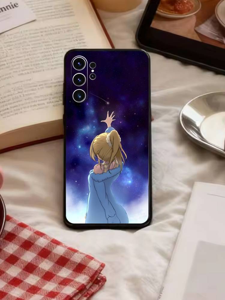 Love Live Asaka Karin Phone Case For Samsung S26,S25,S24,S23,S22,S21,S20,S30,Ultra,Plus,Fe,Note,5G Black Cover