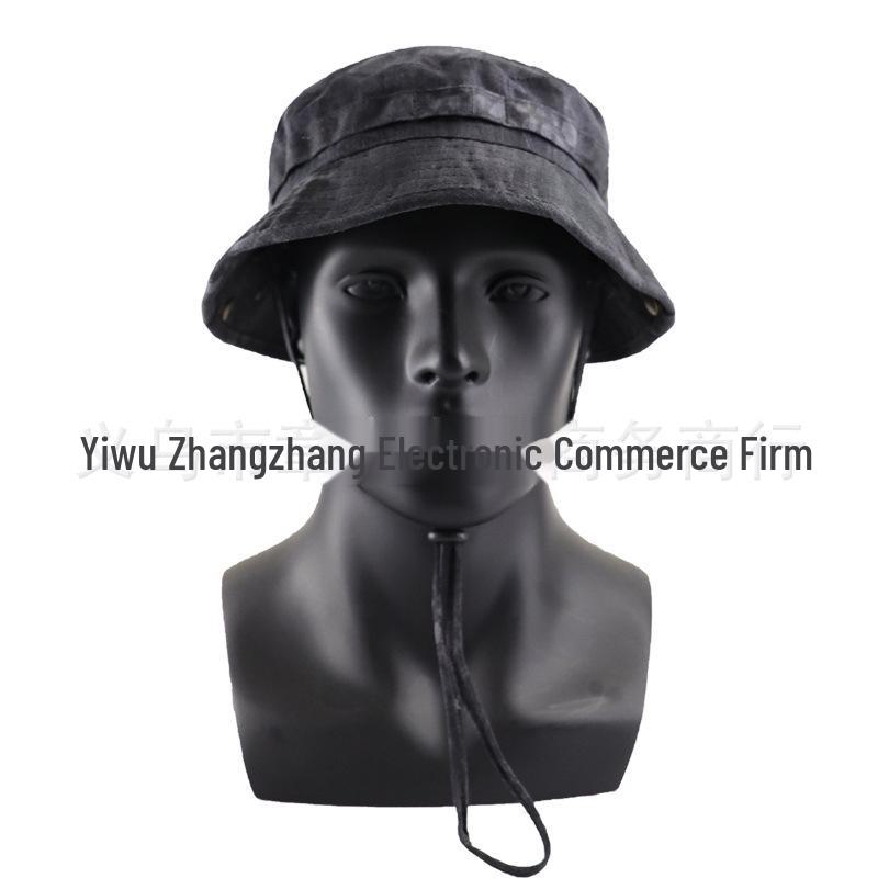 Męski Kapelusz Przeciwsłoneczny Outdoorowy Kamuflażowy - Styl Rybacki, Górski i Typu Basin