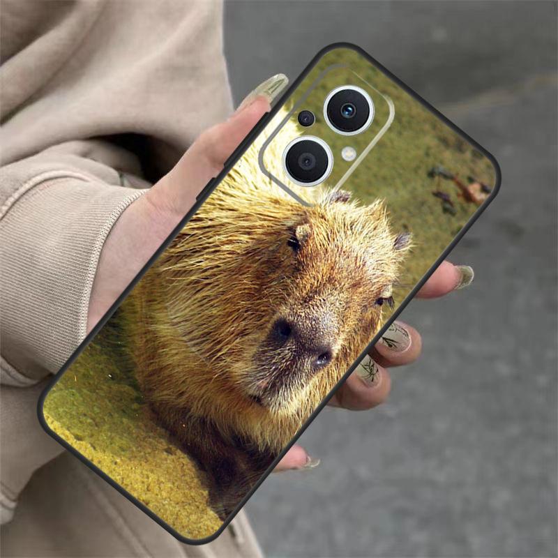 Animal Capybara Case For OPPO Reno 14 10 11 12 13 Pro 11F 12F 13F 14F 7 8 Lite OPPO Find X9 X8 X5 Pro Cover