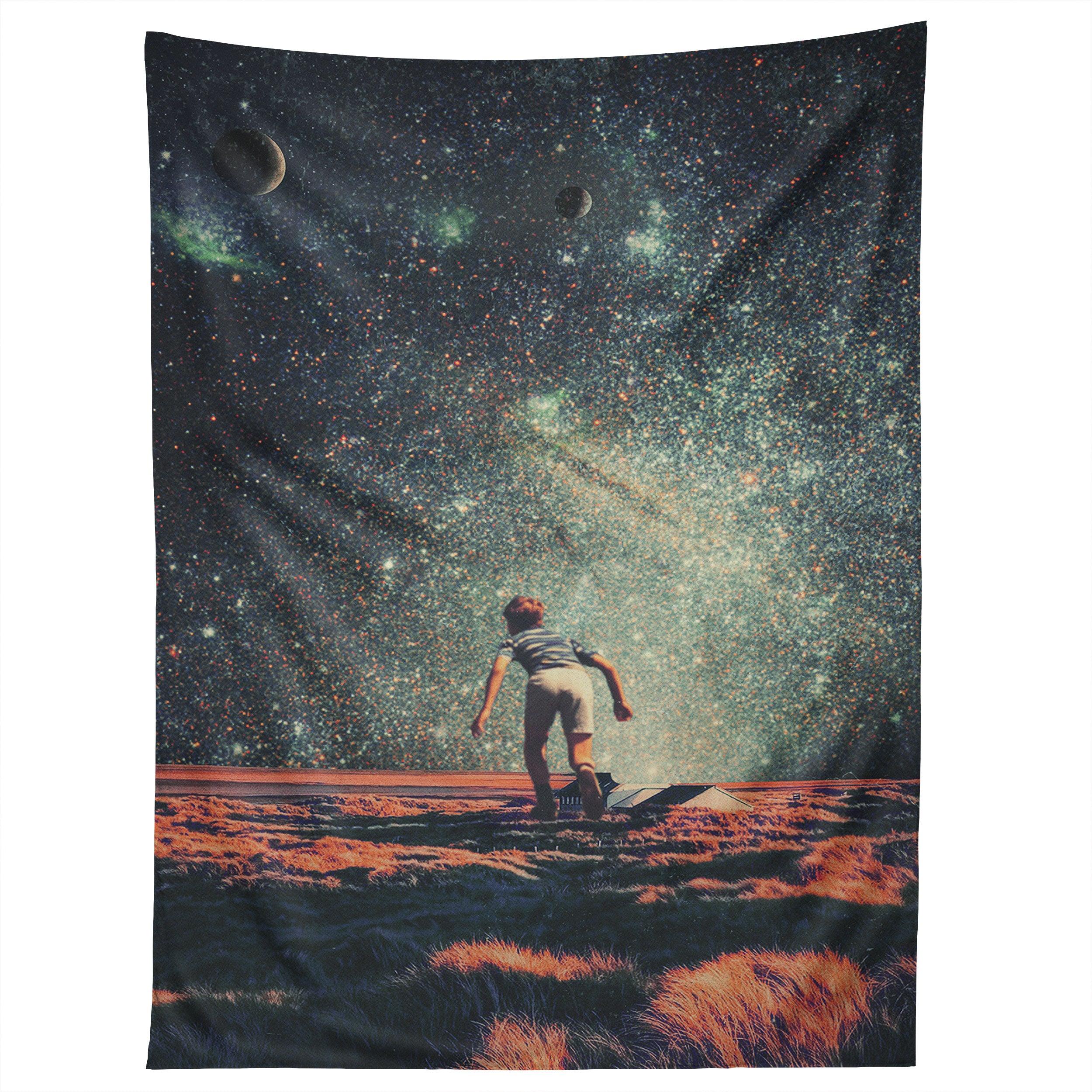 NOSTALGIA FRANK MOTH tapestry 75x100