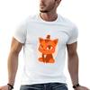 Cat In A Hat Tshirt Stretch Fabric Comfort Tshirt